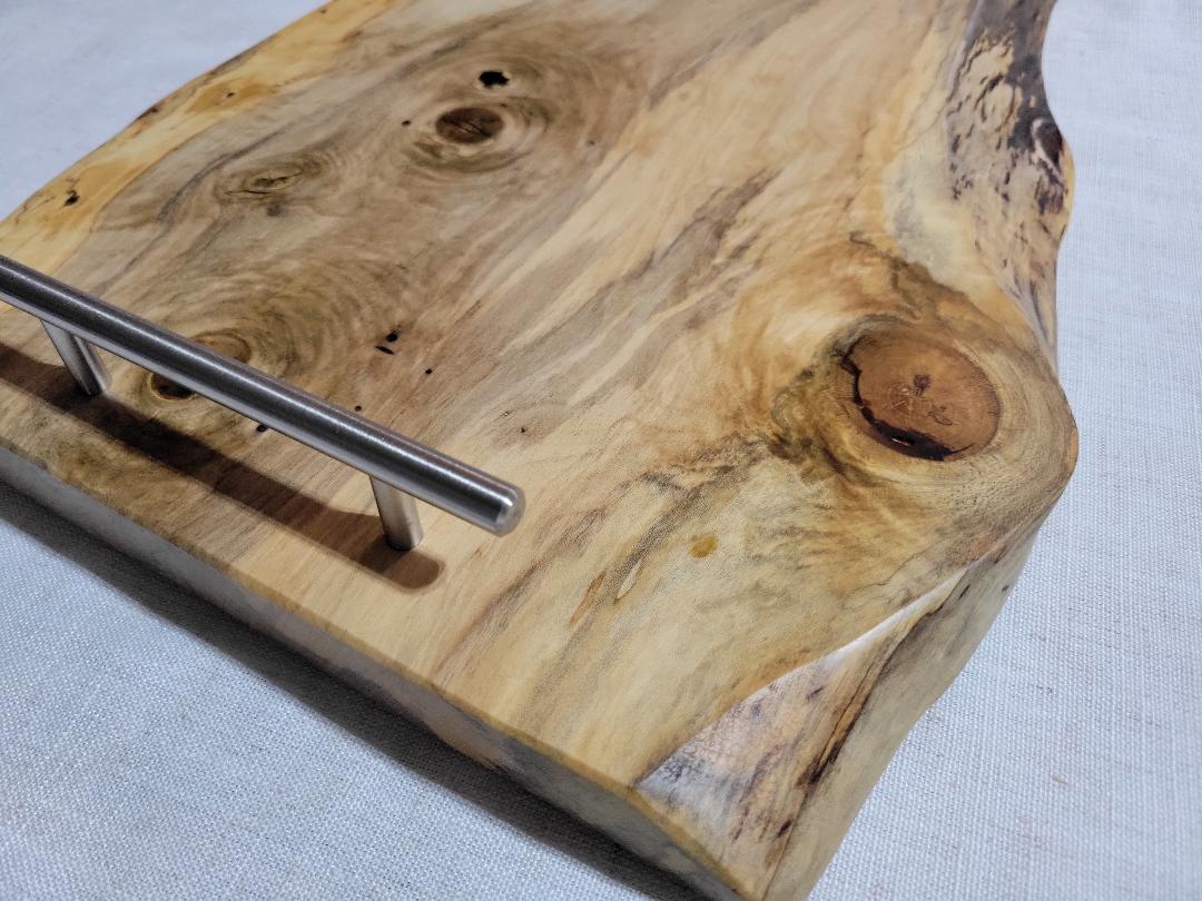 Charcuterie Live Edge Holly Board 12x20"