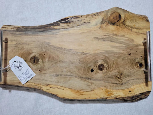 Charcuterie Live Edge Holly Board 12x20"