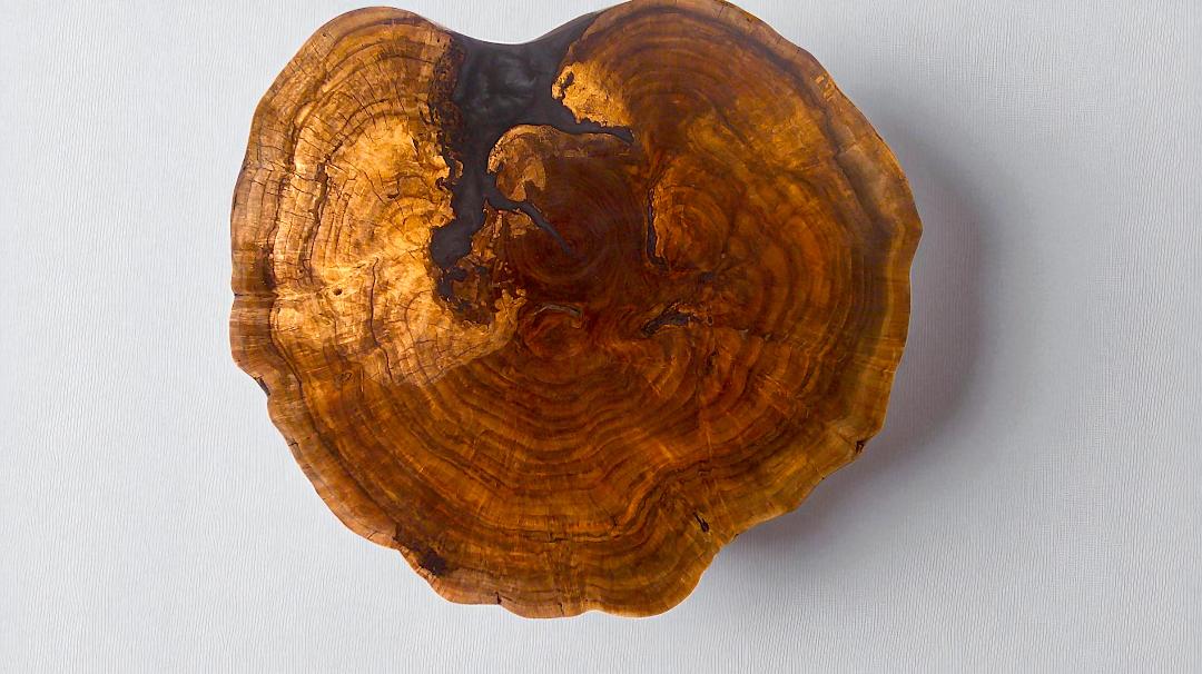 Walnut Burl Live Edge Table