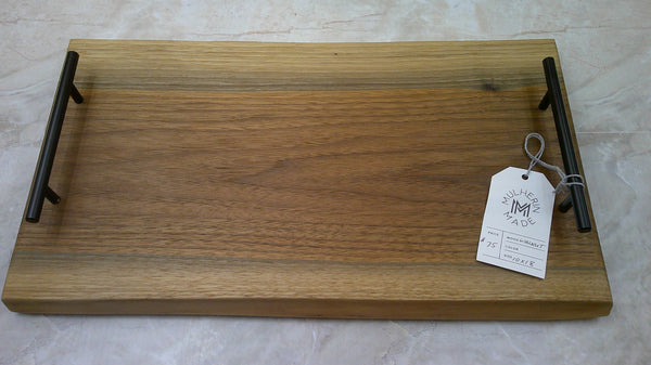 Charcuterie Live Edge Walnut Board 10x18"