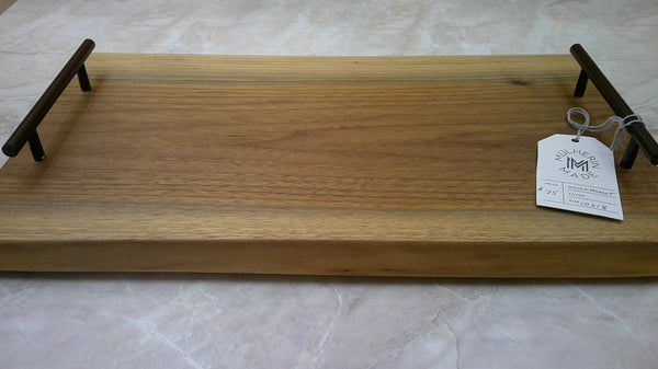 Charcuterie Live Edge Walnut Board 10x18"