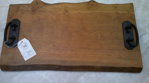 Charcuterie Live Edge Cherry Board 13x23"