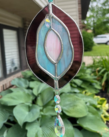 Crystal Yoni Stained Glass