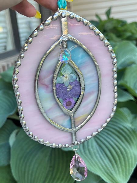 Flowering Yoni Stained Glass