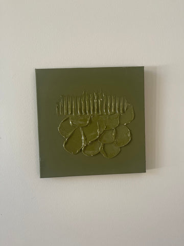 Army Green Texture Art
