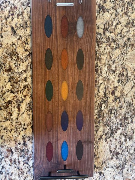 Custom 12x18 Charcuterie River Board w/ Handles