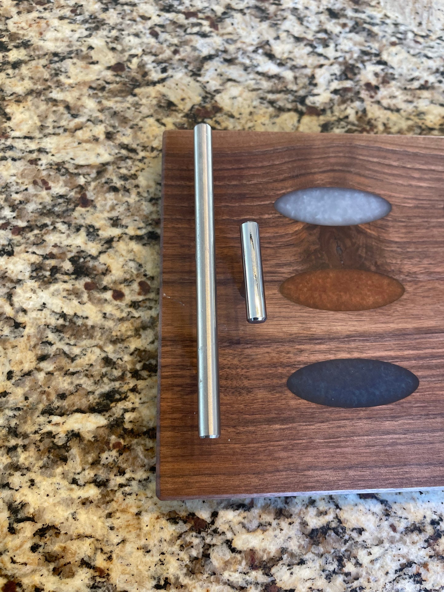 Custom 9x18 Charcuterie River Board w/ Handles