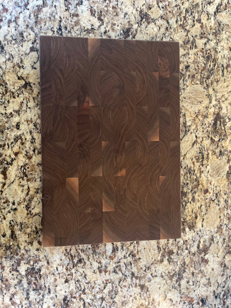 Cutting Board, 11x16" Walnut End Grain