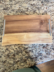 Charcuterie Live Edge Monkey Pod Board 12x18"