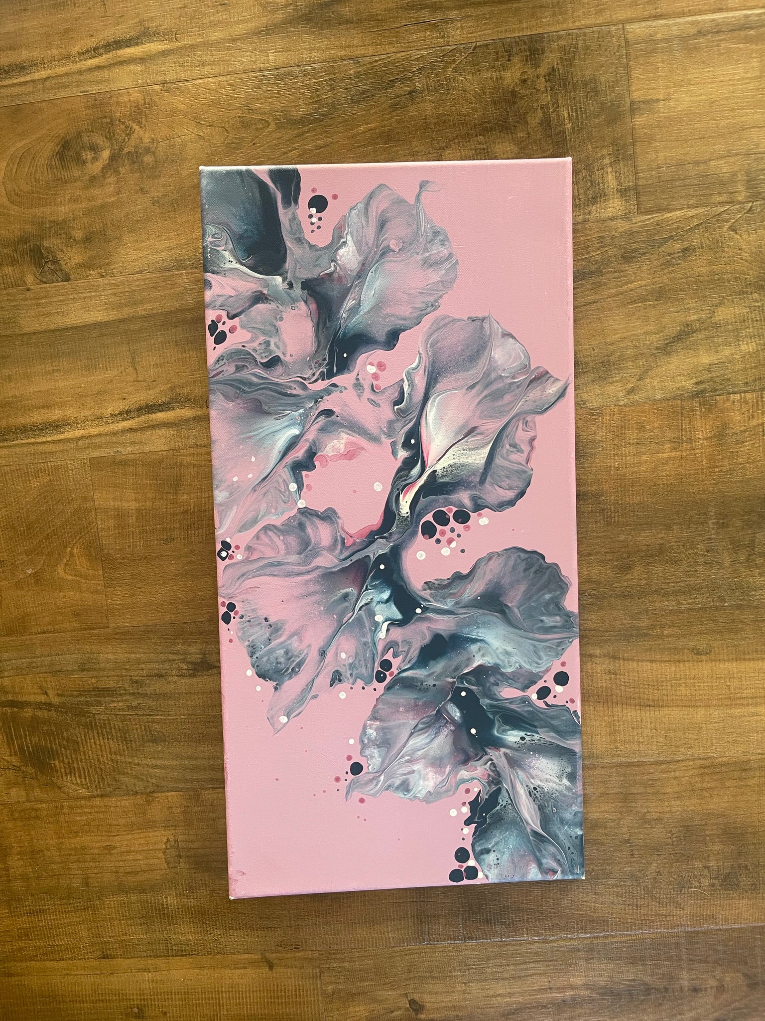 Purple Flow Fluid Art